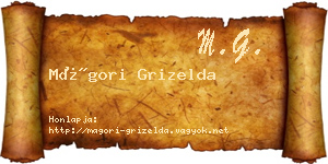 Mágori Grizelda névjegykártya